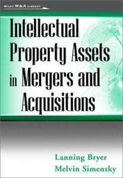 Tapa de Intellectual property assets in mergers and acquisitions