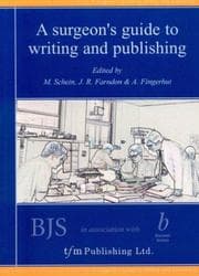 Tapa de A Surgeon's Guide to Writing and Publishing