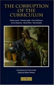 Tapa de The corruption of the curriculum