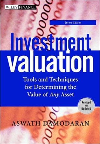 Tapa de Investment Valuation