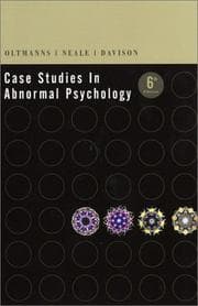 Tapa de Case studies in abnormal psychology