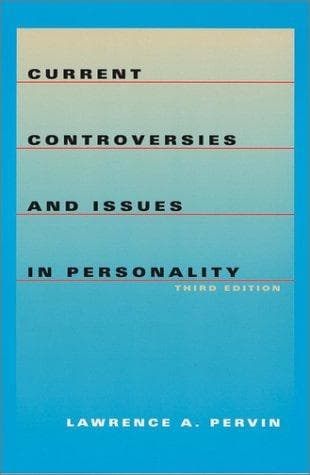 Tapa de Current Controversies and Issues in Personality