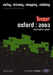 Tapa de Itchy Insider's Guide to Oxford