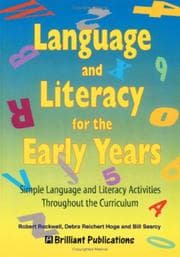 Tapa de Language and Literacy for the Early Years