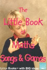 Tapa de The little book of maths songs and games