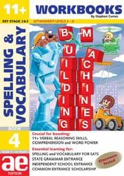 Tapa de Spelling and Vocabulary Workbook 4