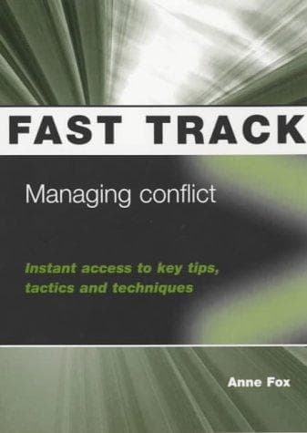 Tapa de Managing Conflict (Fast Track)
