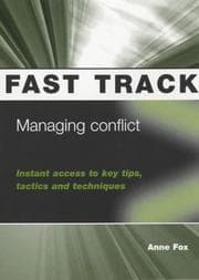 Tapa de Managing Conflict (Fast Track)