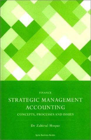 Tapa de Strategic Management Accounting