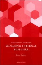 Tapa de Managing External Suppliers