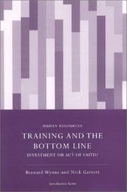 Tapa de Training and the Bottom Line