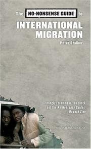 Tapa de No-Nonsense Guide to International Migration (No Nonsense Guides)