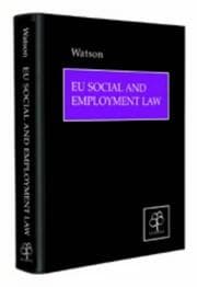 Tapa de EU Social and Employment Law