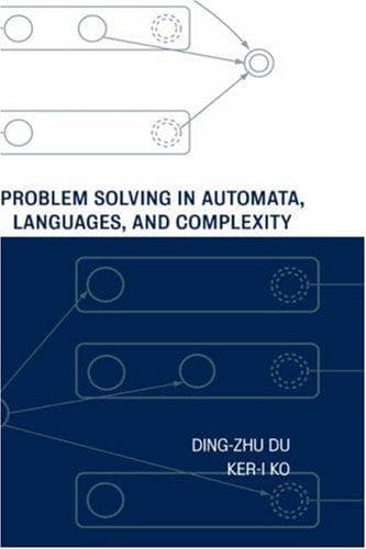 Tapa de Problem solving in automata, languages, and complexity