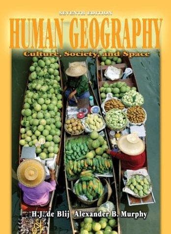 Tapa de Human geography