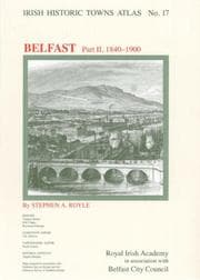 Tapa de Irish Historic Towns Atlas No. 17