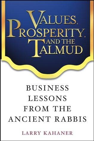 Tapa de Values, prosperity and the Talmud