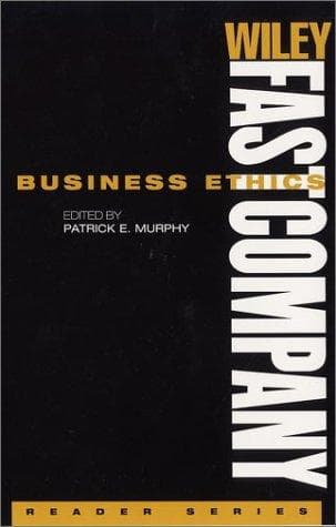 Tapa de Business ethics