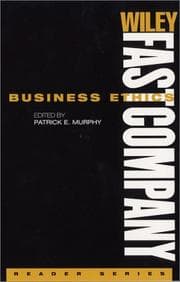 Tapa de Business ethics