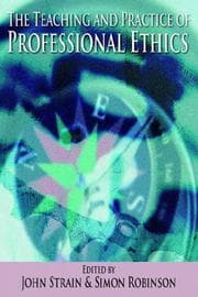 Tapa de Teaching and Practice of Professional Ethics