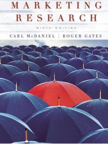 Tapa de Marketing research