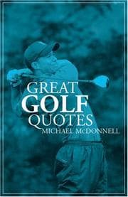 Tapa de Great Golf Quotes