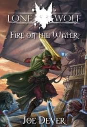 Tapa de Fire on the Water (Lone Wolf Gamebook)