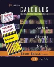 Tapa de Calculus Early Transcendentals