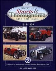 Tapa de A-Z British Sports & Thoroughbred Motor Cars