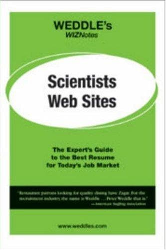 Tapa de WEDDLE's WIZNotes: Scientist Web Sites