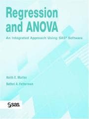 Tapa de Regression and ANOVA