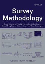 Tapa de Survey methodology
