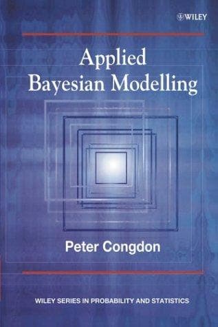 Tapa de Applied Bayesian Modelling