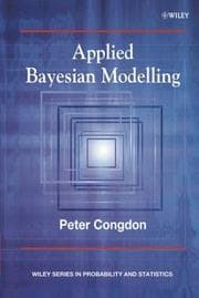 Tapa de Applied Bayesian Modelling