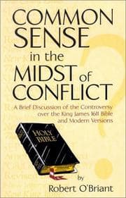 Tapa de Common Sense in the Midst of Conflict