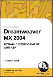 Tapa de Dreamweaver MX 2004 Dynamic Development with ASP