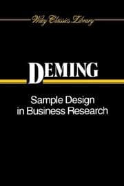 Tapa de Sample Design in Business Research