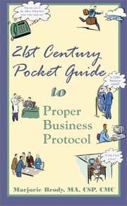 Tapa de 21st Century Pocket Guide to Proper Business Protocol