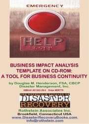 Tapa de Business Impact Analysis Template