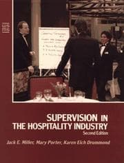 Tapa de Supervision in the hospitality industry