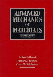 Tapa de Advanced mechanics of materials