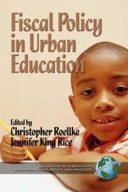 Tapa de Fiscal Policy in Urban Education