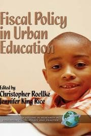 Tapa de Fiscal Policy in Urban Education (HC) (Research in Education Fiscal Policy and Practice)