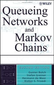 Tapa de Queueing networks and Markov chains