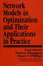 Tapa de Network models in optimization and their applications in practice