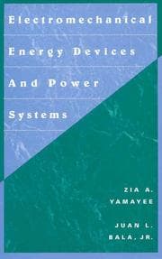 Tapa de Electromechanical energy devices and power systems