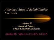 Tapa de Animated Atlas of Rehabilitative Exercises, Volume II