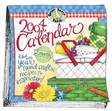 Tapa de 2004 Goose Berry Patch Calendar