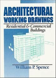 Tapa de Architectural working drawings