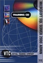 Tapa de Microsoft SQL Server 2000 Admin VTC Training CD